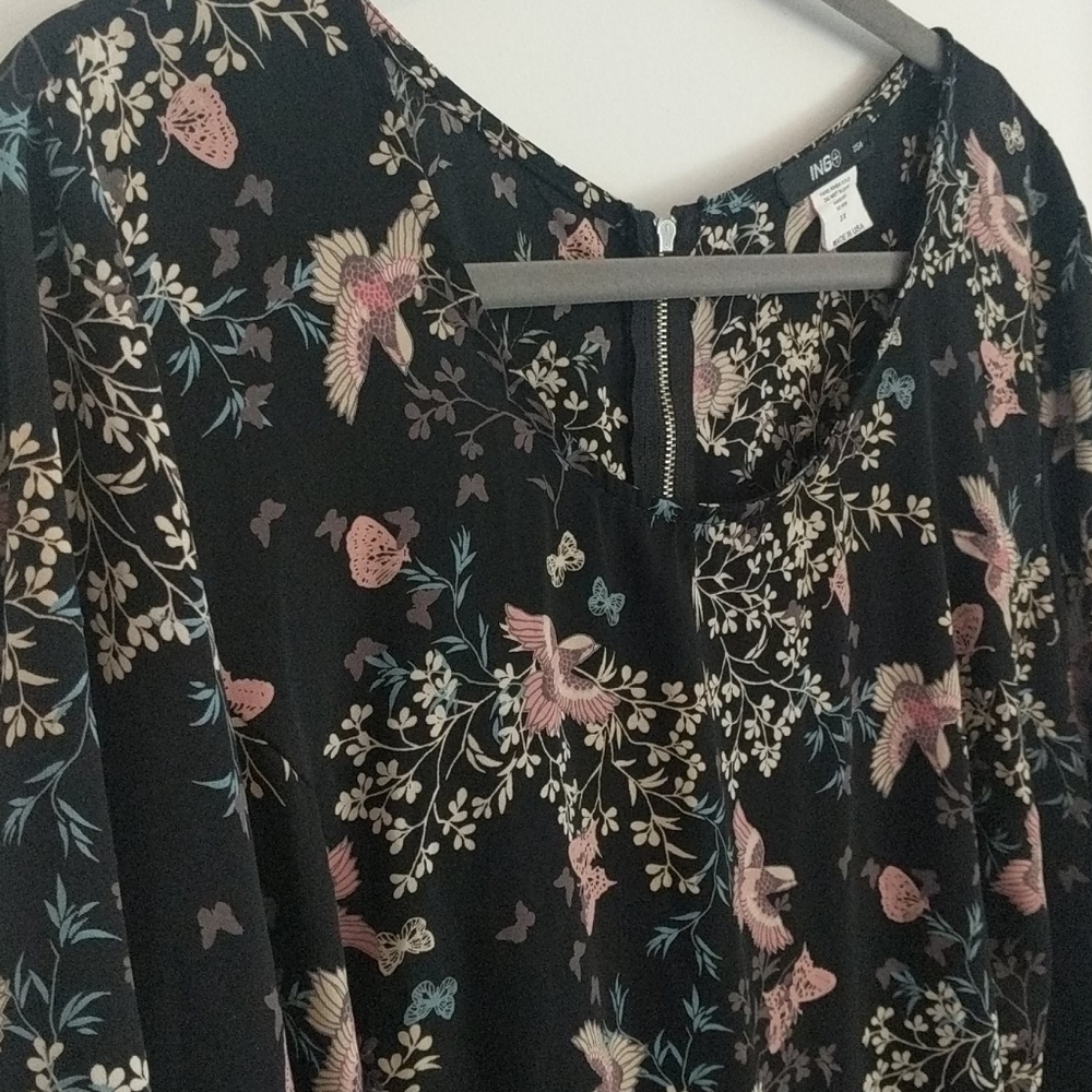 Bell-sleeve Babydoll Dress